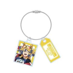 [신품] 키홀더 오베이유아마스타 2연 와이어 아크릴 키홀더 [애니메이션 말딸 신데렐라 그레이 POP UP SHOP in 마루이]