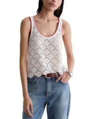 エージー レディース トップス タンクトップ AG Bianca Scoop Tank Powderのサムネイル