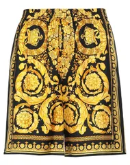 ヴェルサーチ メンズ ボトムス ハーフパンツ・ショーツ ショートパンツバミューダパンツ VERSACE Black ブラックのサムネイル