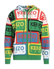ケンゾー メンズ アウター カーディガン KENZO Green グリーンのサムネイル