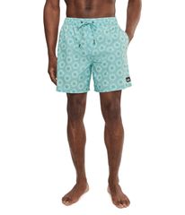 Quiksilver Men's Swimwear Half Pants/Shorts Quiksilver Ocean Mayhem Volley 17 Aqua