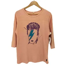 ゴーヘンプ GOHEMP アーティストプリント ボートネック ロングスリーブ Tシャツ レディース import：M のサムネイル