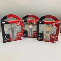 【未開封品】【３点セット】 ブルース・リー ベンダブルフィギュア バンプレスト BANPRESTO プライズ景品 クレーンゲーム景品のサムネイル
