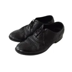 ボッテガヴェネタ BOTTEGA VENETA ビジネスシューズ 靴 編み上げ パンチング レースアップ 41 1/2 黒 ブラックのサムネイル