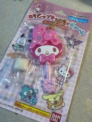 新品 未開封 サンリオ ウサハナ リストバンド付 防犯ブザー 警報 2005