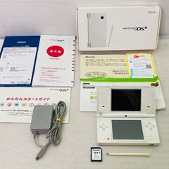 動作確認済み・初期化済】Nintendo 3DS 本体ホワイト（箱・取説付き