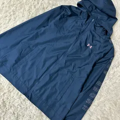 UNDER ARMOUR ブルゾン ネイビー XL フード付き スポーツのサムネイル