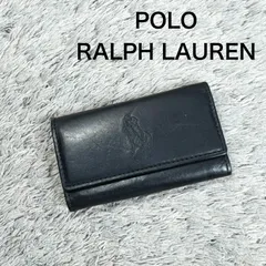 POLO RALPH LAUREN ポロラルフローレン 4連 キーケース レザー ブラックのサムネイル