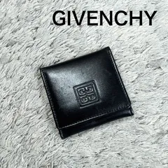 GIVENCHY ジバンシー コインケース 小銭入れ レザー ブラック スクエアのサムネイル