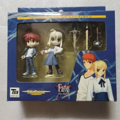 開封品 使用 Fate/stay night フィギュア PS セイバー & シロ