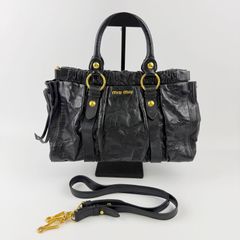 バッグ 90s miumiu archive 2way bag archive miumiu VITELLO LUX 2way ショルダーバッグ - メルカリ