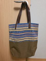 ミッソーニ MISSONI 幾何学模様 トートバッ グ - メルカリ