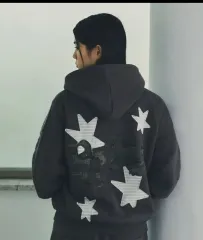 マハグリッド フードジップアップ PRAY APPLIQUE ZIP UP HOODIEのサムネイル