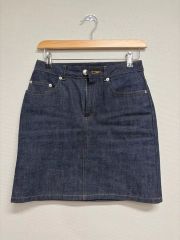 A.P.C. S インディゴ デニム スカート ミニスカート 台形 青 デニム