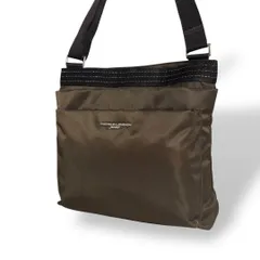美品　MICHIKO LONDON　424　ショルダーバッグ　サコッシュ　肩掛け　ナイロン　ダークブラウンのサムネイル