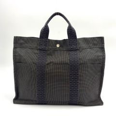 エルメス エールライン PM グレー キャンバス トートバッグ - メルカリ