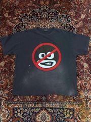 オリジナル 00s y2k どーもくん Domo-kun Tシャツ ブラウン L - メルカリ