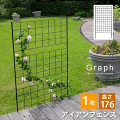 アイアンフェンス 高さ176 「グラフ」 1枚 IF-GR023-1Pのサムネイル
