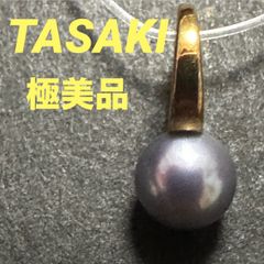 タサキ K18 ガーネットストーン ネックレスチャーム ペンダントトップ