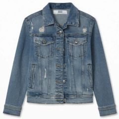ARMANI デニムジャケット S ヴィンテージ加工 美シルエット A/X - メルカリ