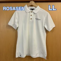 ROSASEN ロサーセン 半袖ポロシャツ メンズ　ゴルフ　サイズLLのサムネイル
