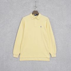 新品タグ付】ラルフローレンスポーツ タートルネック カットソー 黄色 