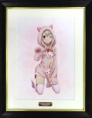 [중고] 원화 일러스트 보드 부속품 포함) 극장판 [Fate / kaleid liner 프리즈마 ☆ 이리야 Licht 이름없는 소녀] × THE 캐릭터 SHOP 메모리얼 아트 잠옷 ver. (이리야)