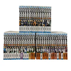 【大人気】ハイキュー!! 全巻 セット 1~45 初版・帯付き多数のサムネイル
