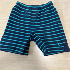 EAST BOY 90 短パン　ボーダー　ベビー　男の子　可愛い　古着　かっこいい　ハーフパンツ　夏