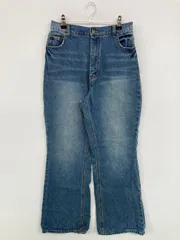 CPCM シーピーシーエム デニムパンツ M ブルー ヴィンテージ ウエストゴム・紐 レギュラー ストレート スキニー・タイト 無地 ワンポイント フルレングス メンズのサムネイル