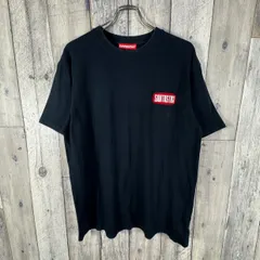 SANTASTIC!  サンタスティック 日本製 ブラック 両面 ワッペン プリント 半袖 Tシャツ TEE メンズ L サイズのサムネイル