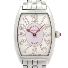 FRANCK MULLER(フランクミュラー) 腕時計 トノーカーベックス 1752QZ REL 1P MOP レディース シェル文字盤/SS シルバー×ピンクシェルのサムネイル