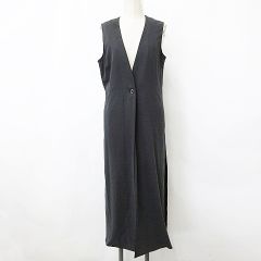 美品 セオリーリュクス プレシャスシルク ロングジレ ワンピース 38 