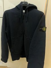 STONE ISLAND ジップパーカー ブラック ストーンアイランド 短丈 