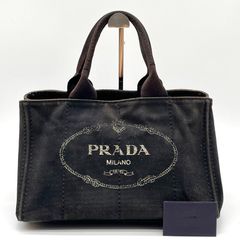 chiko☆ 様専用PRADA CANAPA トートバッグ NERO - メルカリ