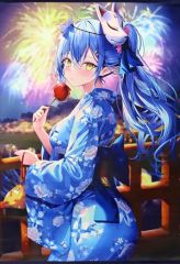 雪花ラミィ B2 タペストリー 浴衣ラミィ リン☆ユウ C100 - メルカリ