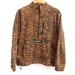 【中古】Supreme Polartec Half Zip Pullover Tiger サイズL オレンジ シュプリーム ポーラテックハーフジッププルオーバー タイガー フリース[19]のサムネイル
