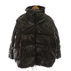 ボッテガヴェネタ BOTTEGA VENETA 659724 ダウンジャケット アウター ジップアップ S ダークブラウン /NR ■OSのサムネイル