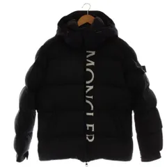 モンクレール MONCLER MAURES ダウンジャケット アウター ナイロン 1 紺 黒 ネイビー ブラック /NR ■OSのサムネイル