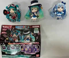 ガシャポンくじ 初音ミクあそーと A賞 ビッグサイズフィギュア 3種セット　まとめ売り