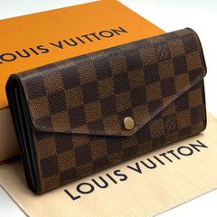 ルイヴィトン ダミエ エベヌ ポルトフォイユ サラ 新型 長財布 - メルカリ