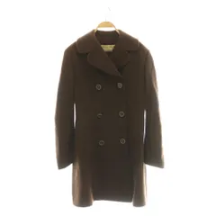ディー&ジー ドルガバ ドルチェ&ガッバーナ D&G ウールダブルボタンミディコート アウター チェスター 28/42 ブラウン /CX ■OSのサムネイル