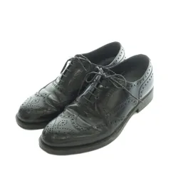 ジョルジオアルマーニ GIORGIO ARMANI ドレスシューズ レザー ウィングチップ 6 25.0cm 黒 X2C590 /MI ■OSのサムネイル