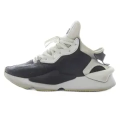 ワイスリー Y-3 KAIWA レザー スニーカー ハイカット 26.5cm 白 黒のサムネイル