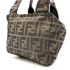 FENDI Vintage Zucca Mini Hand Bag Unisex フェンディ ヴィンテージ