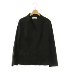 ドルチェ&ガッバーナ ドルガバ DOLCE&GABBANA ジャケット テーラード ロゴボタン 46 ブラック /CX ■OSのサムネイル