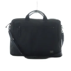 ポーター PORTER 吉田カバン CLIP クリップ 2WAY BRIEFCASE ブリーフケース ビジネスバッグ ショルダー 黒 ブラック フロントジップポケット 無地 /RI ■OS