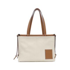 LOEWE ロエベクッショントート アイボリー - メルカリ
