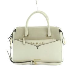 Samantha&chouette オフホワイト レザー 2way ハンドバッグ - メルカリ
