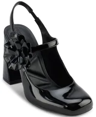 カール ラガーフェルド レディース シューズ パンプス KARL LAGERFELD PARIS Womens Pierra Slingback Pumps Black ブラックのサムネイル